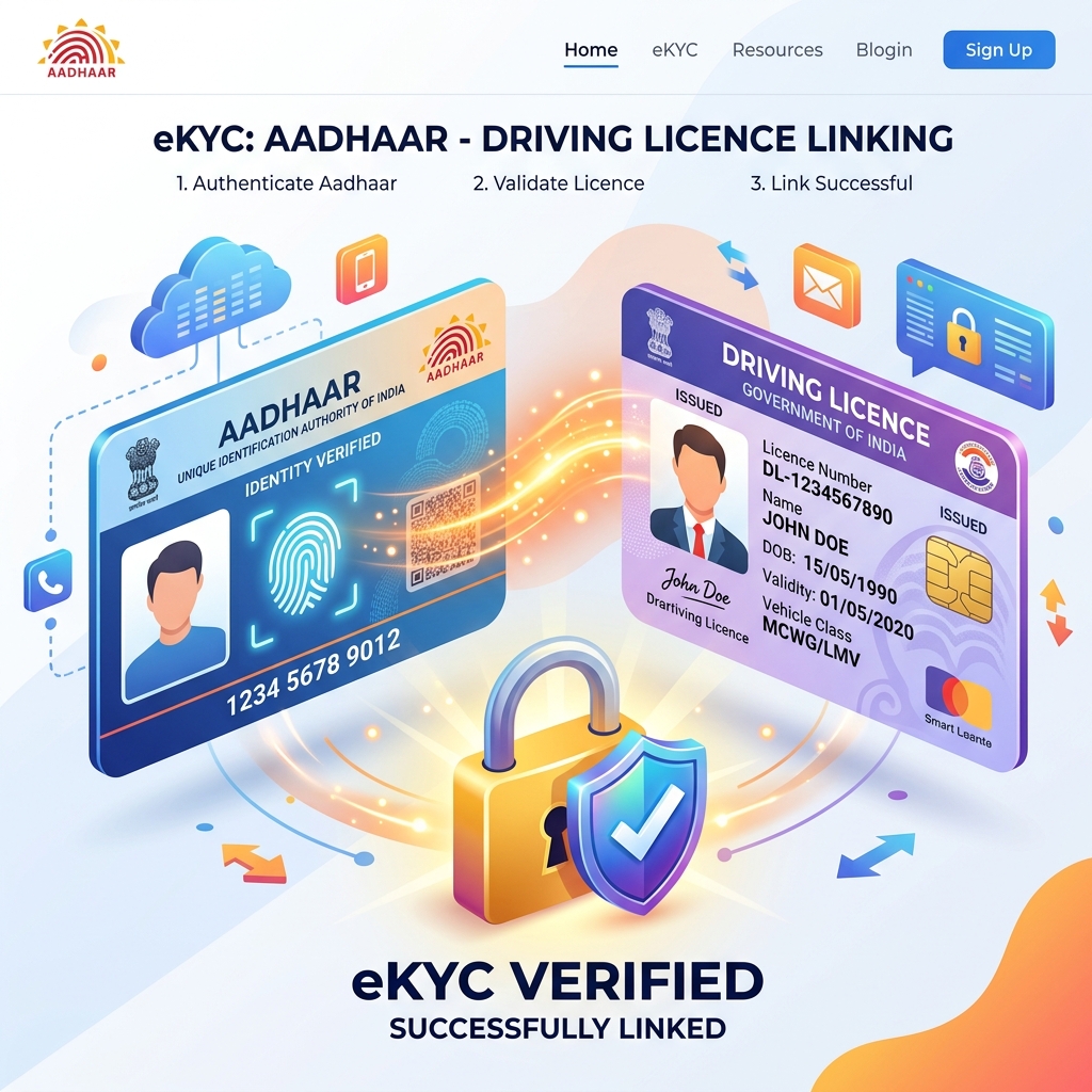 Aadhaar Seeding with DL/RC